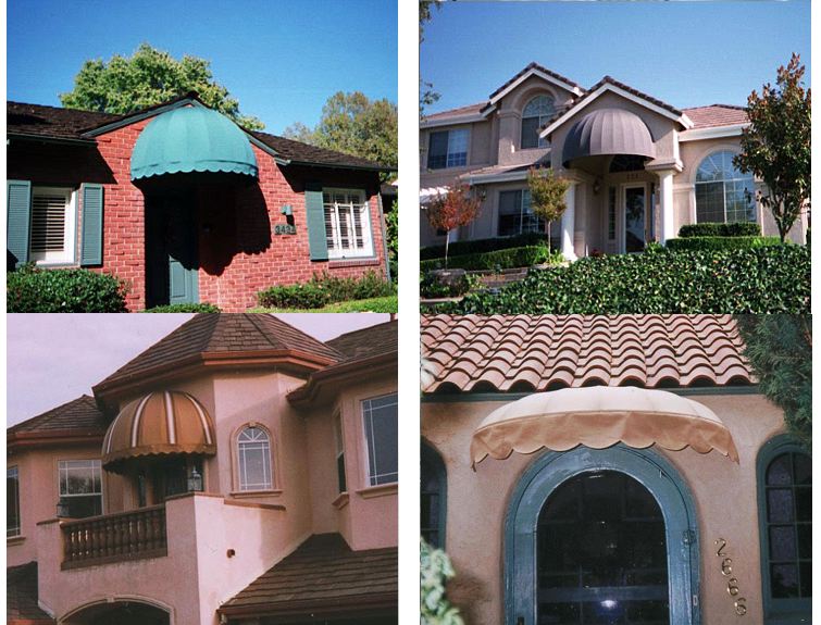 Domed Js Canvas Awnings Of Sacramento