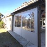 Panel Enclosure using Fire Retardant PVC Glass and Patio 500 Vinyl Panel Enclosure using Fire Retardant PVC Glass and Patio 500 Vinyl