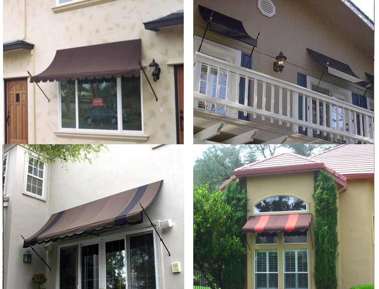 Mediterranean Spear Style Door And Window Awnings