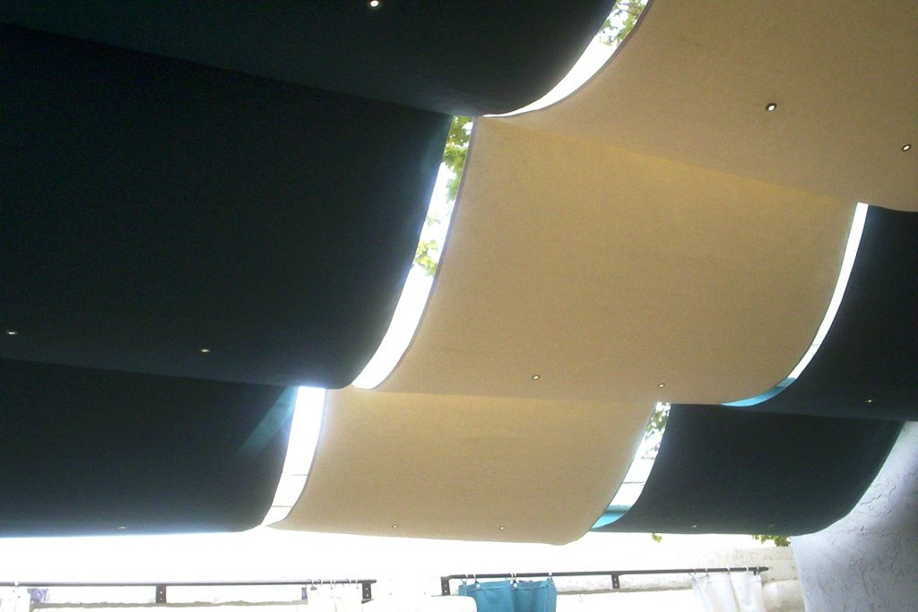 Slide Wire Retractable Canopy
