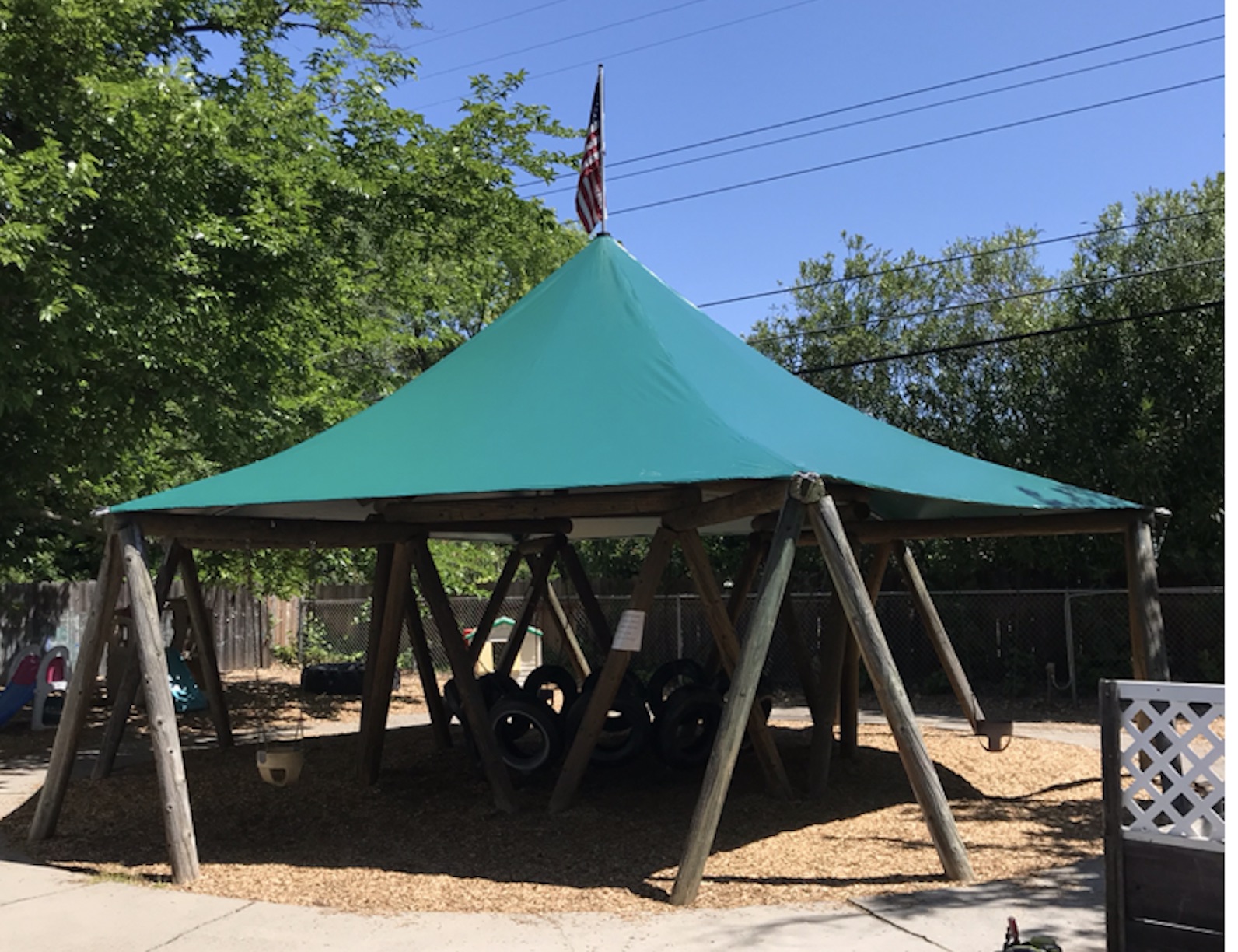 Commercial Shade Sails JS Canvas Awnings of Sacramento, CA
