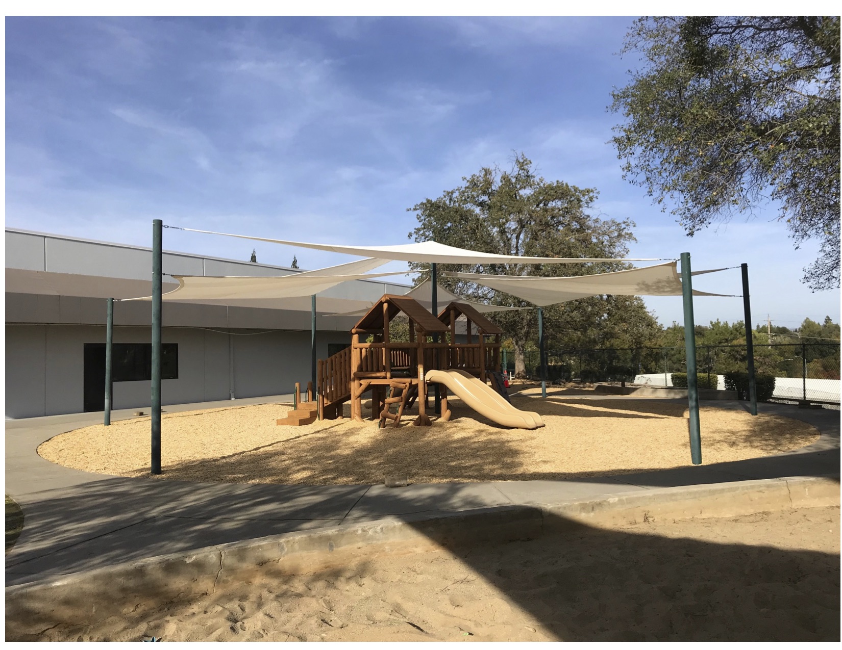 Commercial Shade Sails JS Canvas Awnings of Sacramento, CA